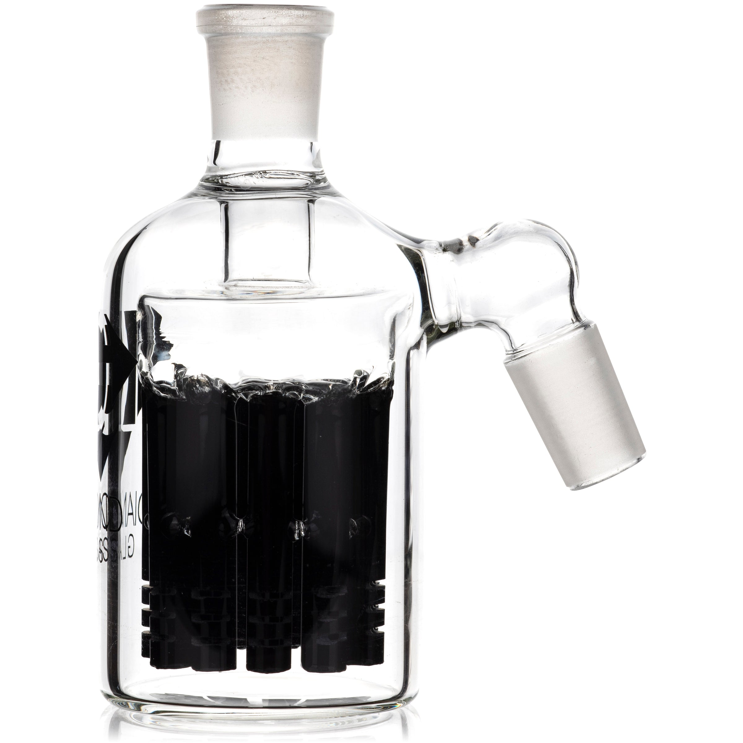 11 Arm Tree Perc Ash Catcher w/ 18mm Joint, 45˚ Angle by Diamond Glass