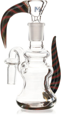 WigWag Dry Ash Catcher Set w/ 14mm Joint, 90˚ Angle, by MK100 Glass