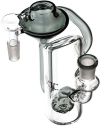 UFO Recycler Ash Catcher w/ 14mm Joint, 90˚ Angle, by Toxic Glass