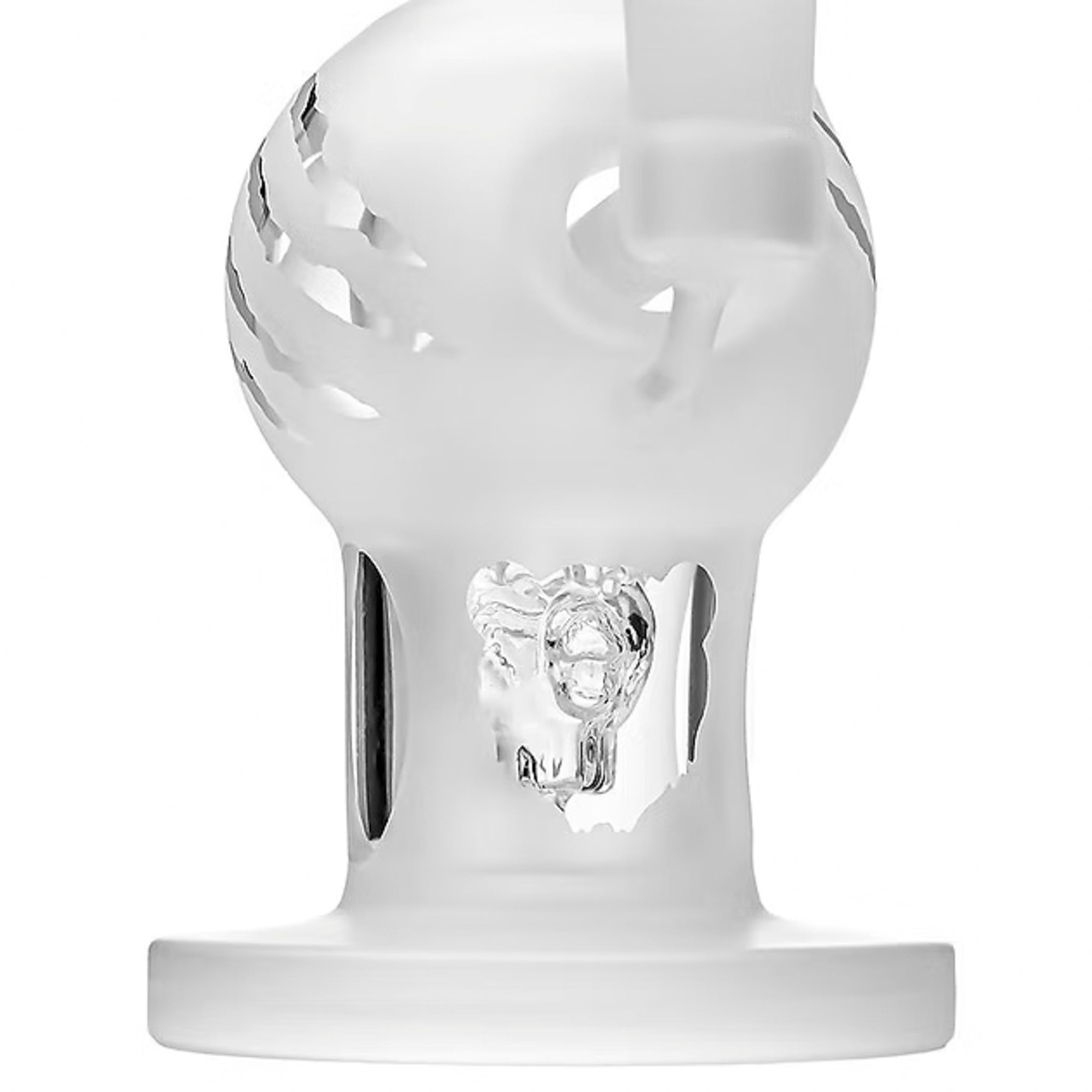 7" Sandblasted Sphere Rig, by Bear Quartz