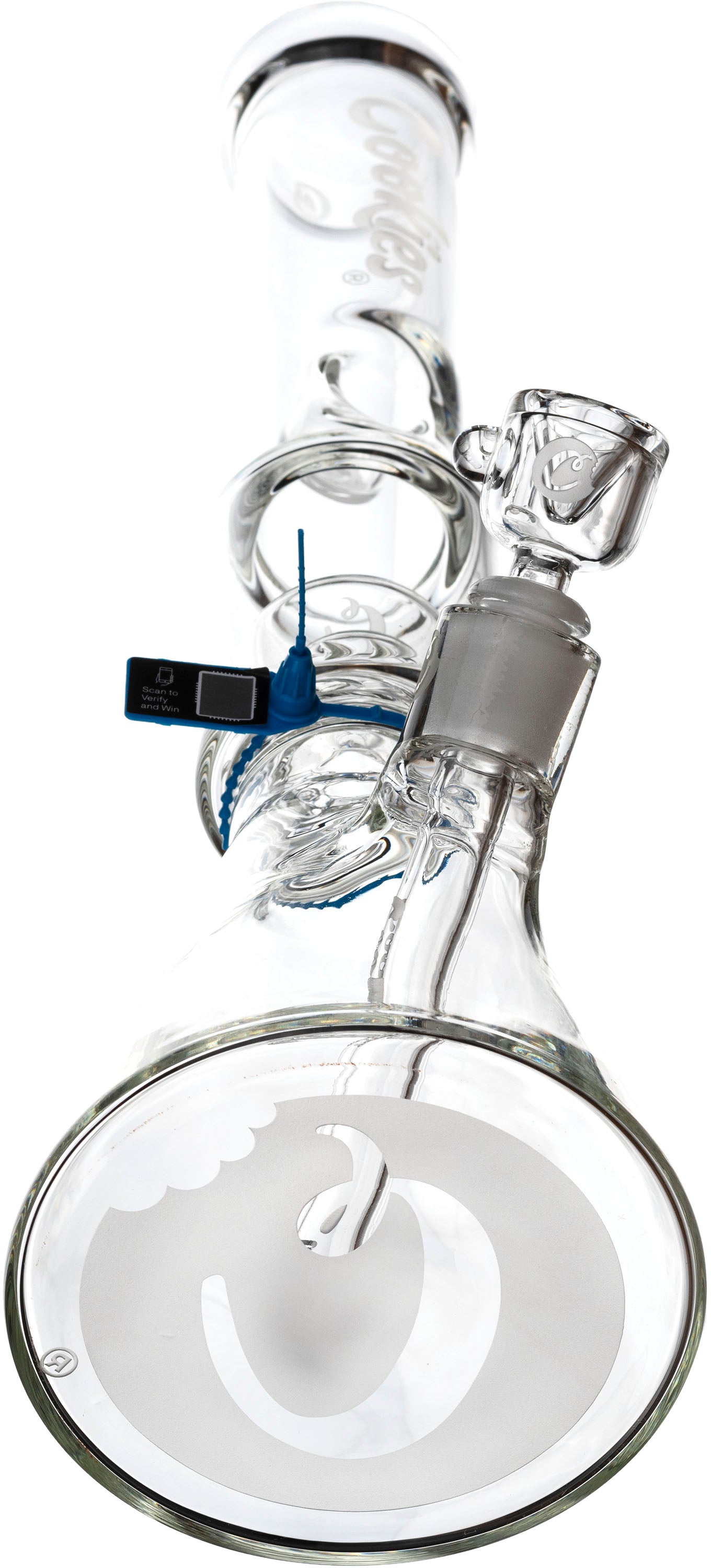 17" 2 Da Dome Beaker Bong, by Cookies Glass