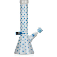 13" V Beaker Bong, by Cookies Glass