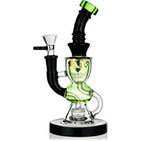 Incycler Rig, by Diamond Glass (free banger included) - BKRY Inc.