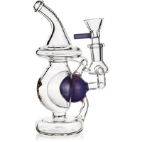 7" Floating Neutron Orb Recycler Rig, by Diamond Glass (free banger included) - BKRY Inc.