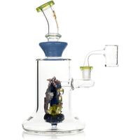 9" Aquarium Rig, by MK100 Glass