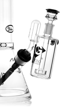 Diamond Purify Ash Catcher w/ 14mm Joint, 45˚ Angle, by Diamond Glass