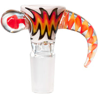 14mm Horn Screen Bowl, by Diamond Glass - BKRY Inc.