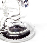 7" Orb Recycler Rig, by Diamond Glass (free banger included) - Bat Kountry