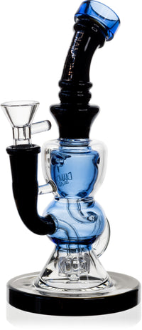 8" In-Cycler Rig, by Diamond Glass (free banger included) - Bat Kountry