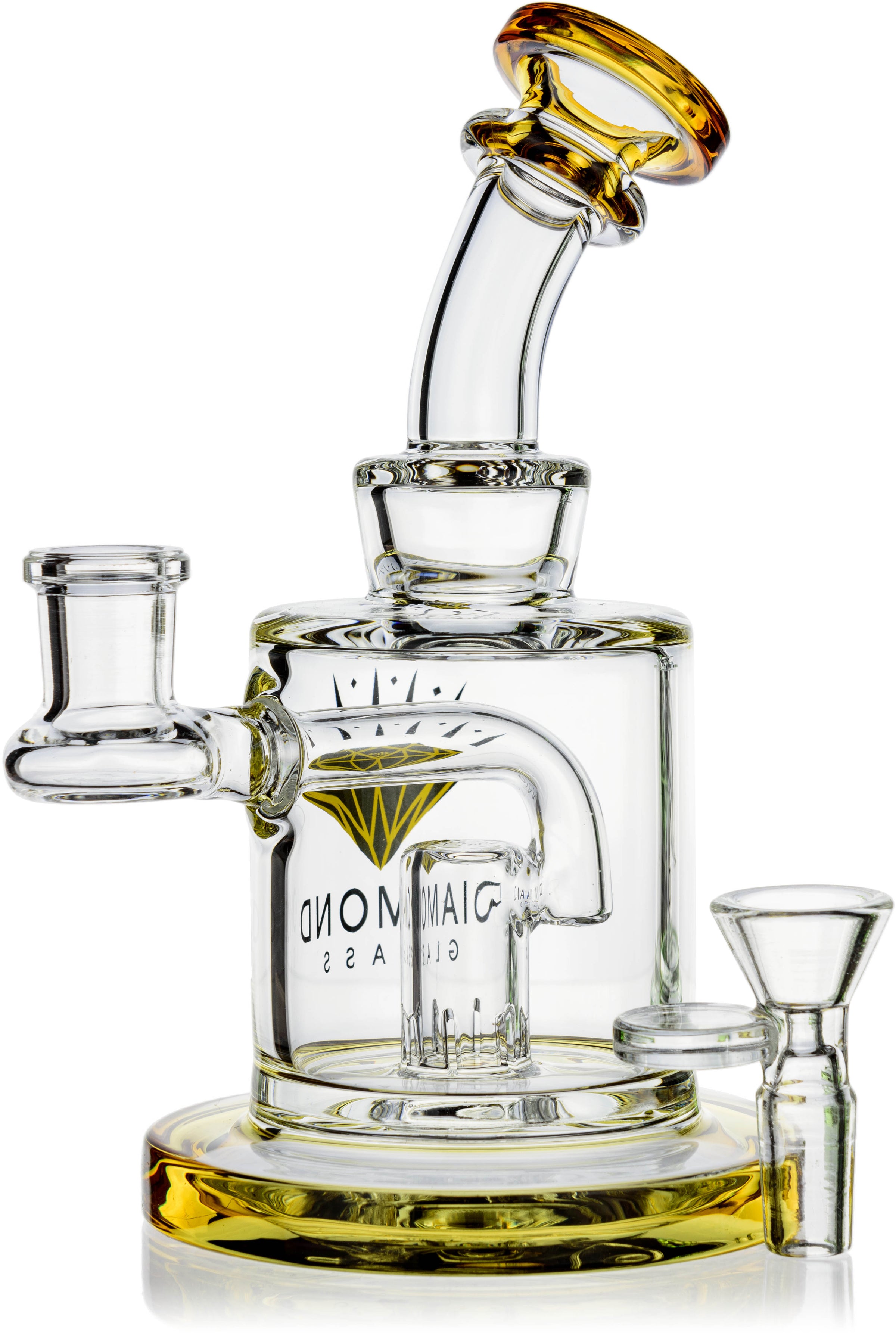 7" Rig, by Diamond Glass (free banger included) - Bat Kountry