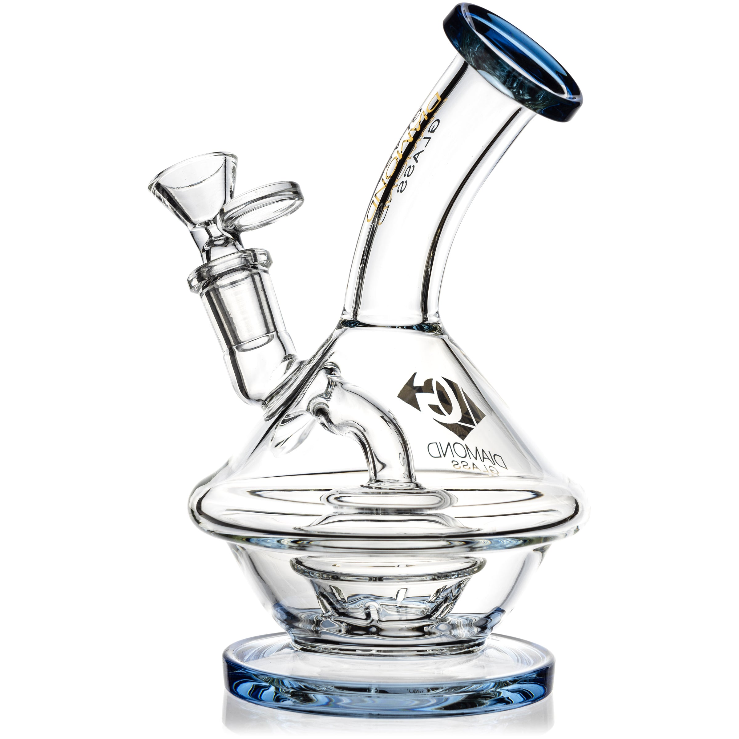 7" Saucer Rig, by Diamond Glass (free banger included) - BKRY Inc.