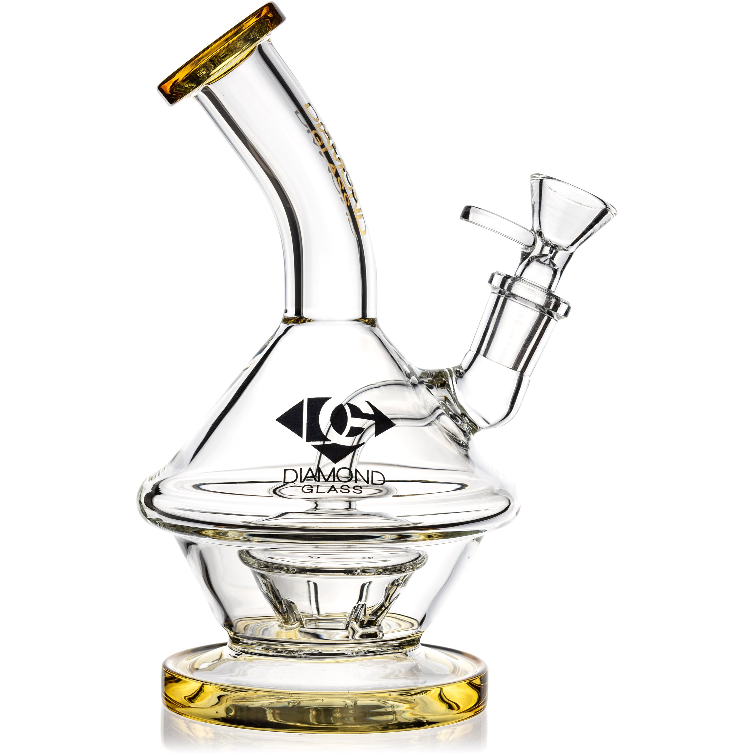 7" Saucer Rig, by Diamond Glass (free banger included) - BKRY Inc.