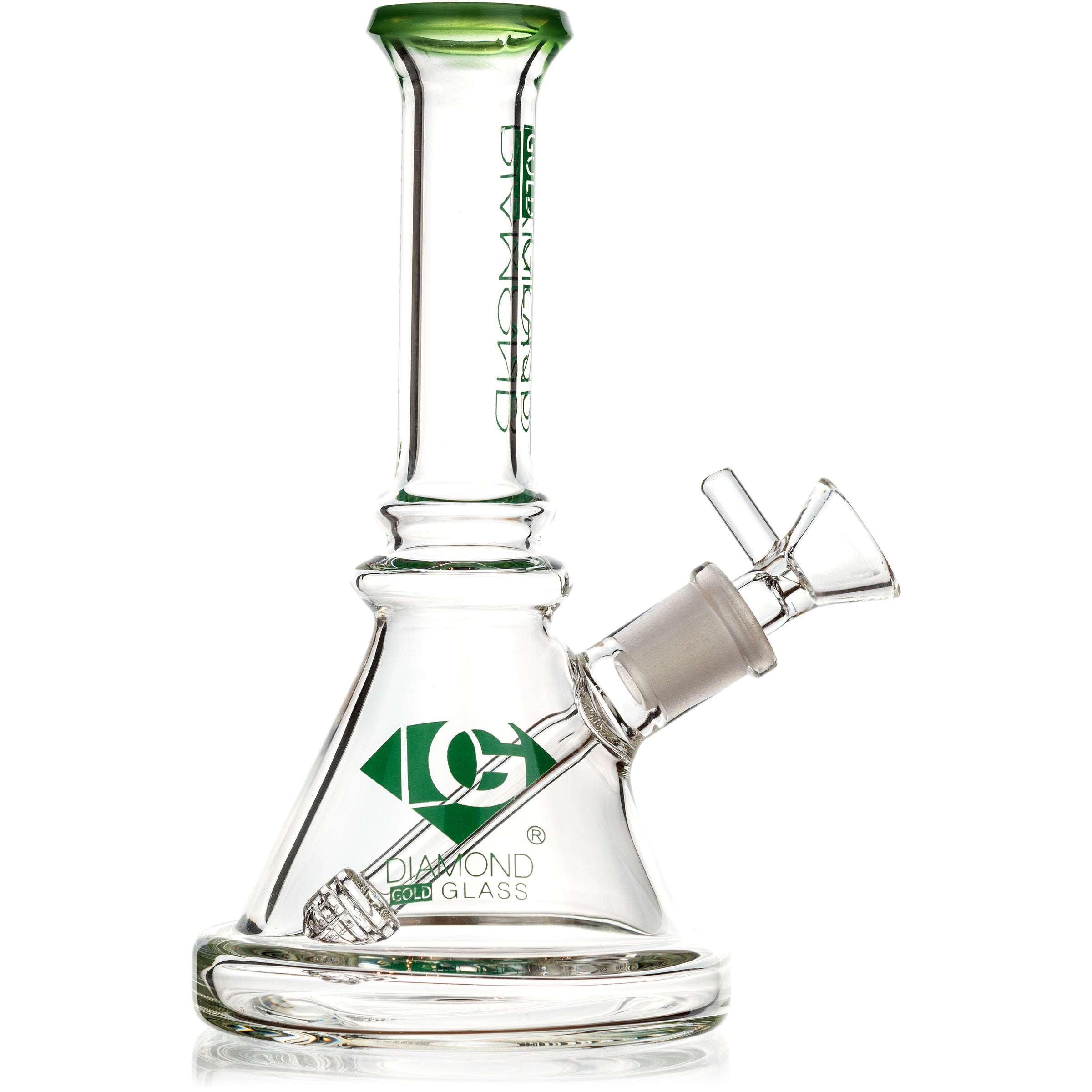 Pyramid Rig, by Diamond Glass (free banger included) - Bat Kountry