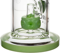 8" Swiss Showerhead Perc Rig, by Diamond Glass (free banger included)