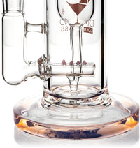 8" Incycler Cross Rig, by Diamond Glass (free banger included)