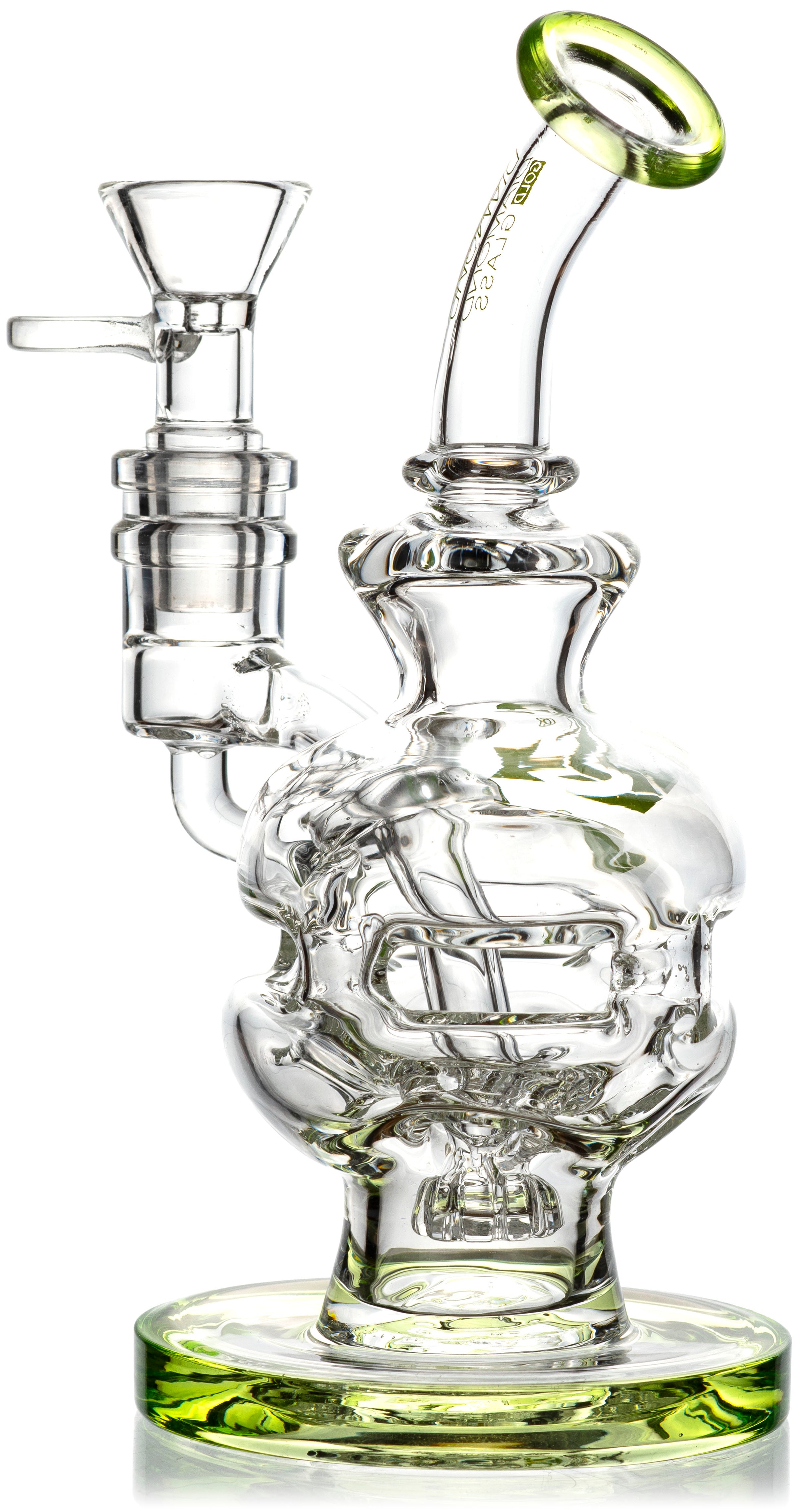 7” Fab Egg Dab Rig, by Diamond Glass (free banger included)9