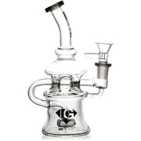 7” Diamond Cyclist Recycler, by Diamond Glass (free banger included)