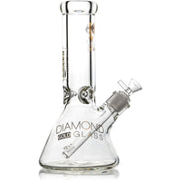 10” 9mm Heavy Thick Beaker Bong, by Diamond Glass
