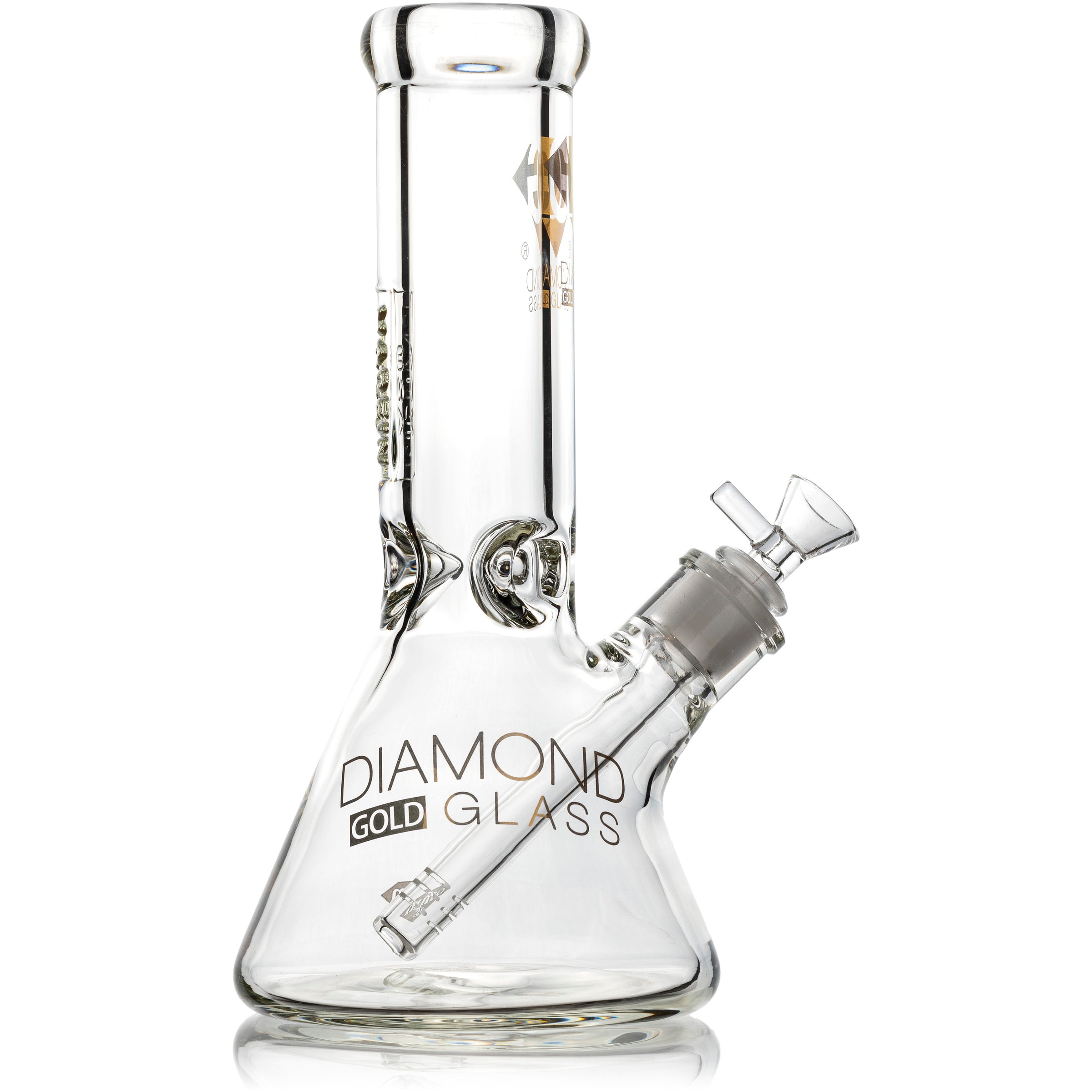 10” 9mm Heavy Thick Beaker Bong, by Diamond Glass