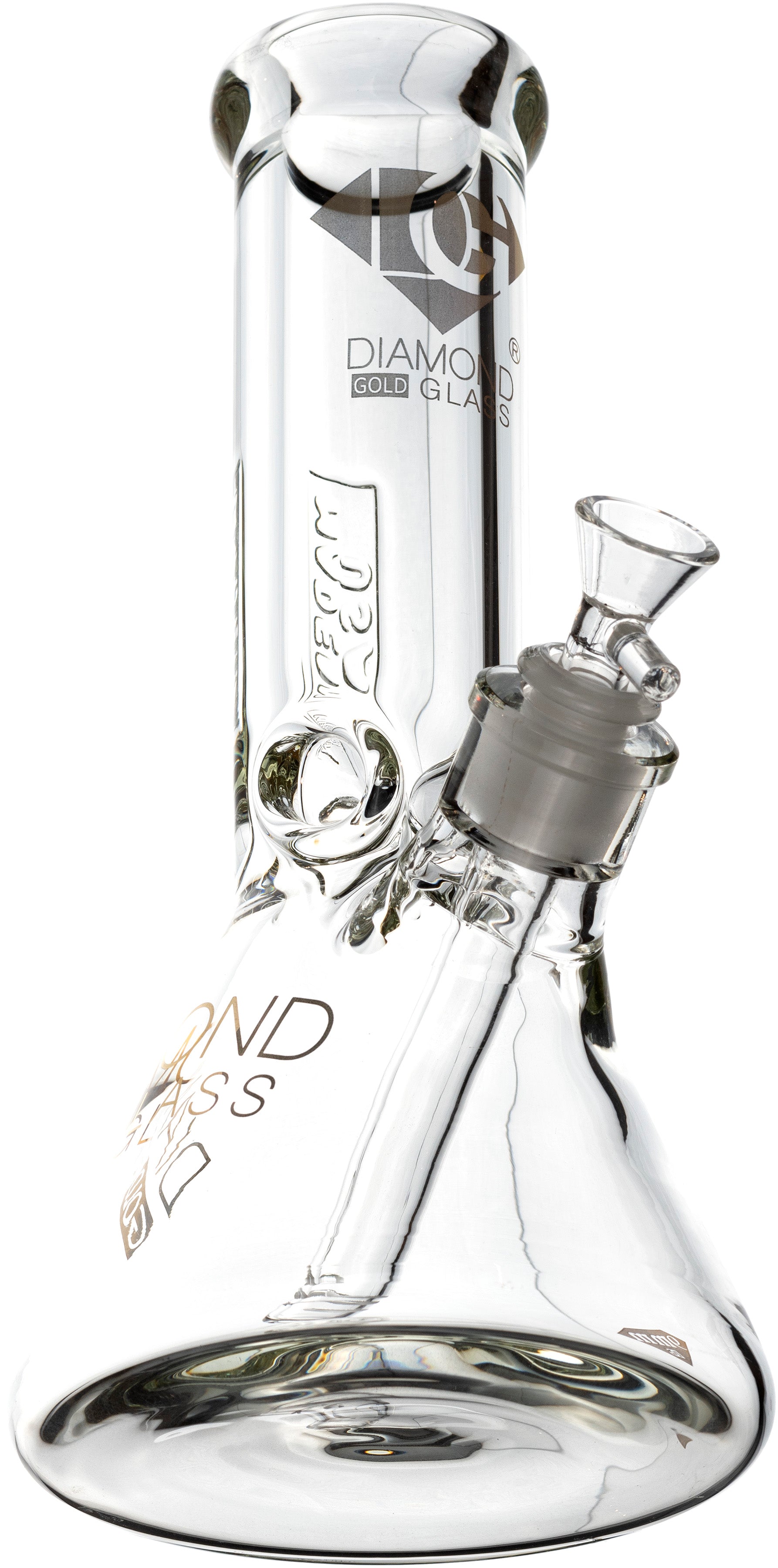 10” 9mm Heavy Thick Beaker Bong, by Diamond Glass