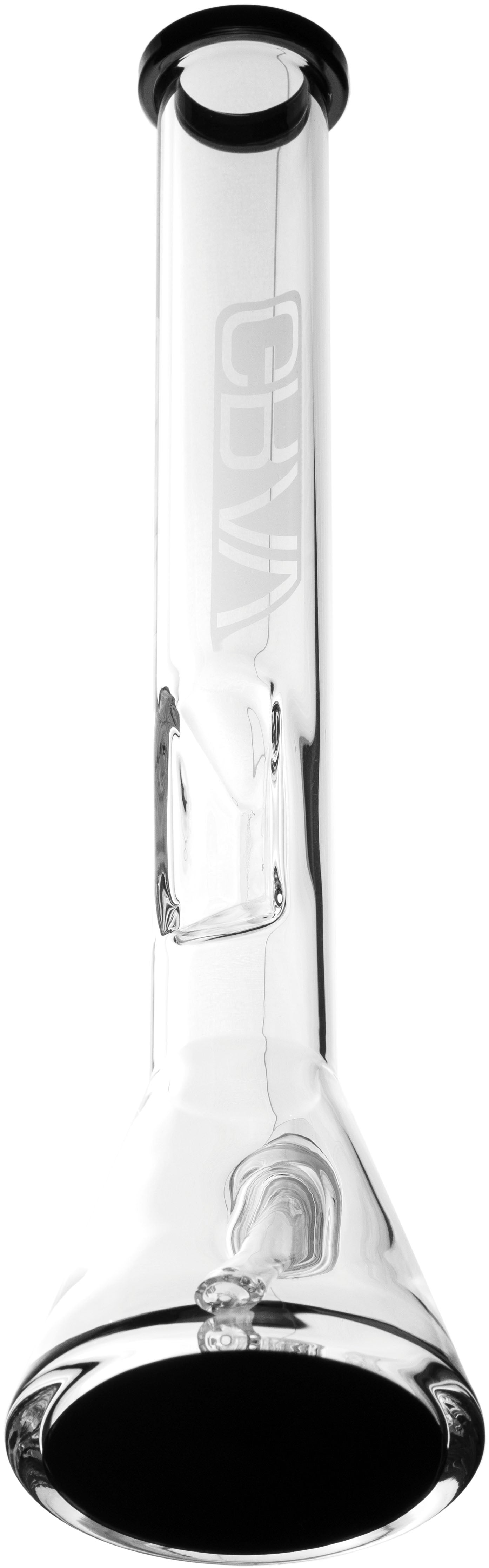 16" Large Beaker w/ 14mm Funnel Bowl & Fission Downstem, by Grav Labs