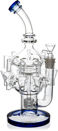 12" Merry Go Round Recycler Bong