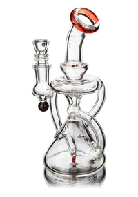 7" Multi-Arm Recycler Rig, by Diamond Glass (free banger included) - Bat Kountry