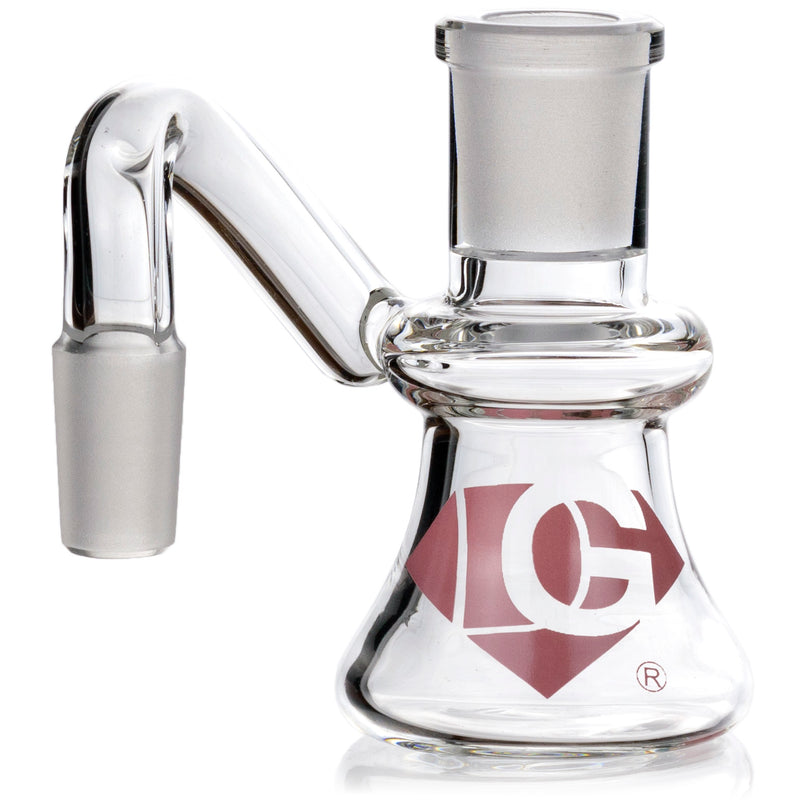 Dry Catcher w/ 14mm Joint, 90˚ Angle, by Diamond Glass