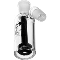 Ash Catcher w/ 18mm Joint, 45˚ Angle with Showerhead Perc, by Diamond Glass