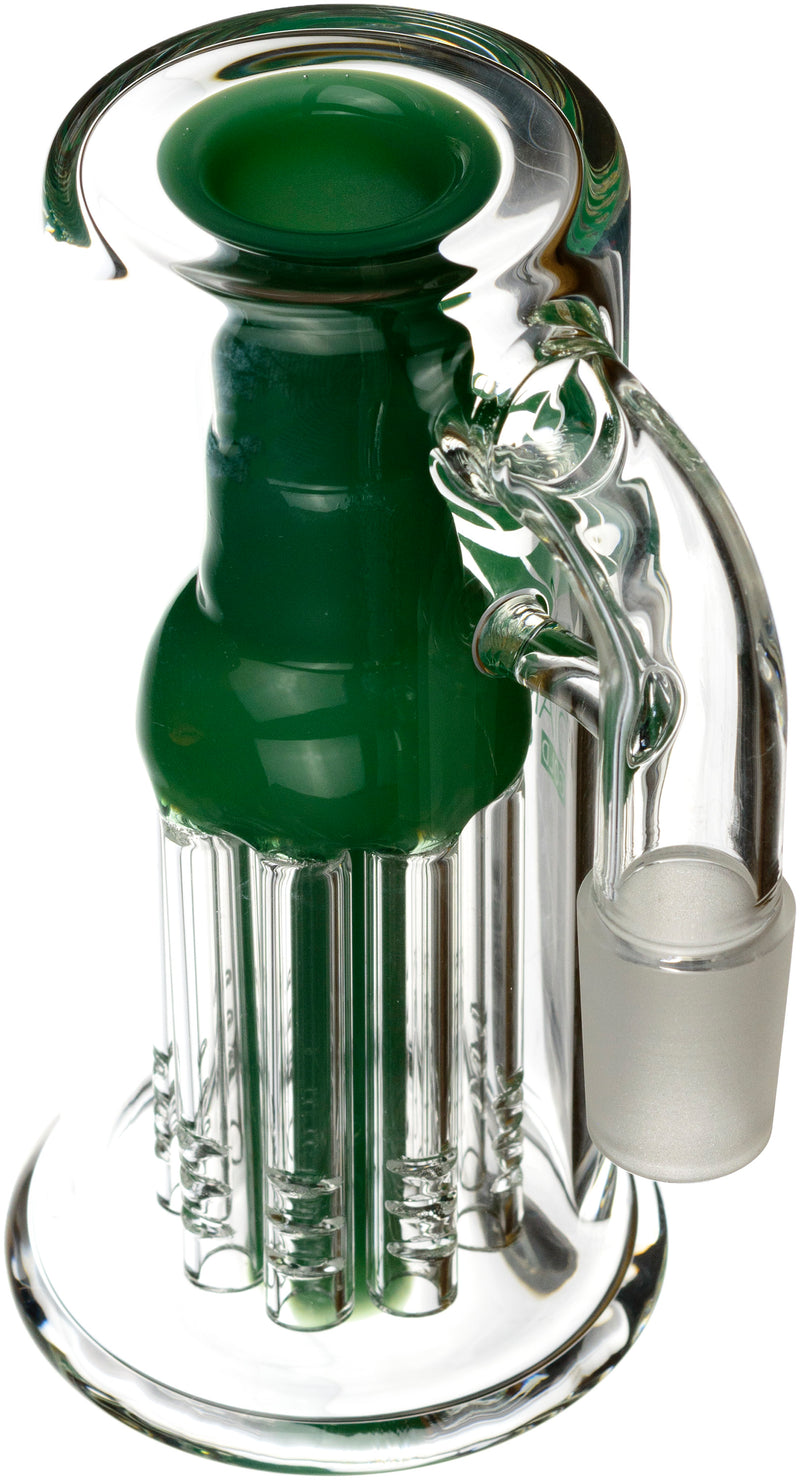 8 Arm Ash Catcher w/ 18mm Joint, 90˚ Angle, by Diamond Glass