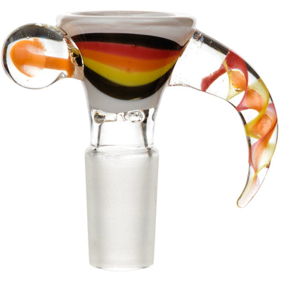 14mm Wave Horn Screen Bowl, by Diamond Glass - BKRY Inc.