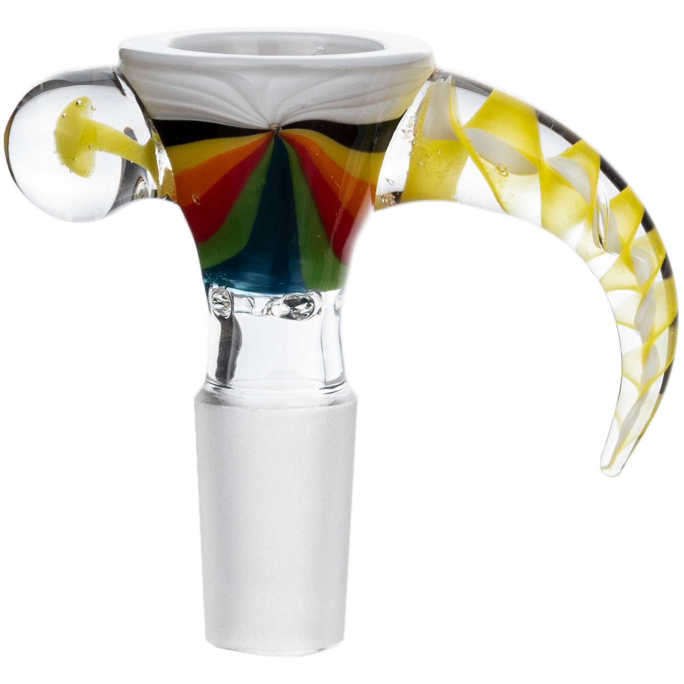 14mm Zebra Horn Screen Bowl, by Diamond Glass – BKRY Inc.