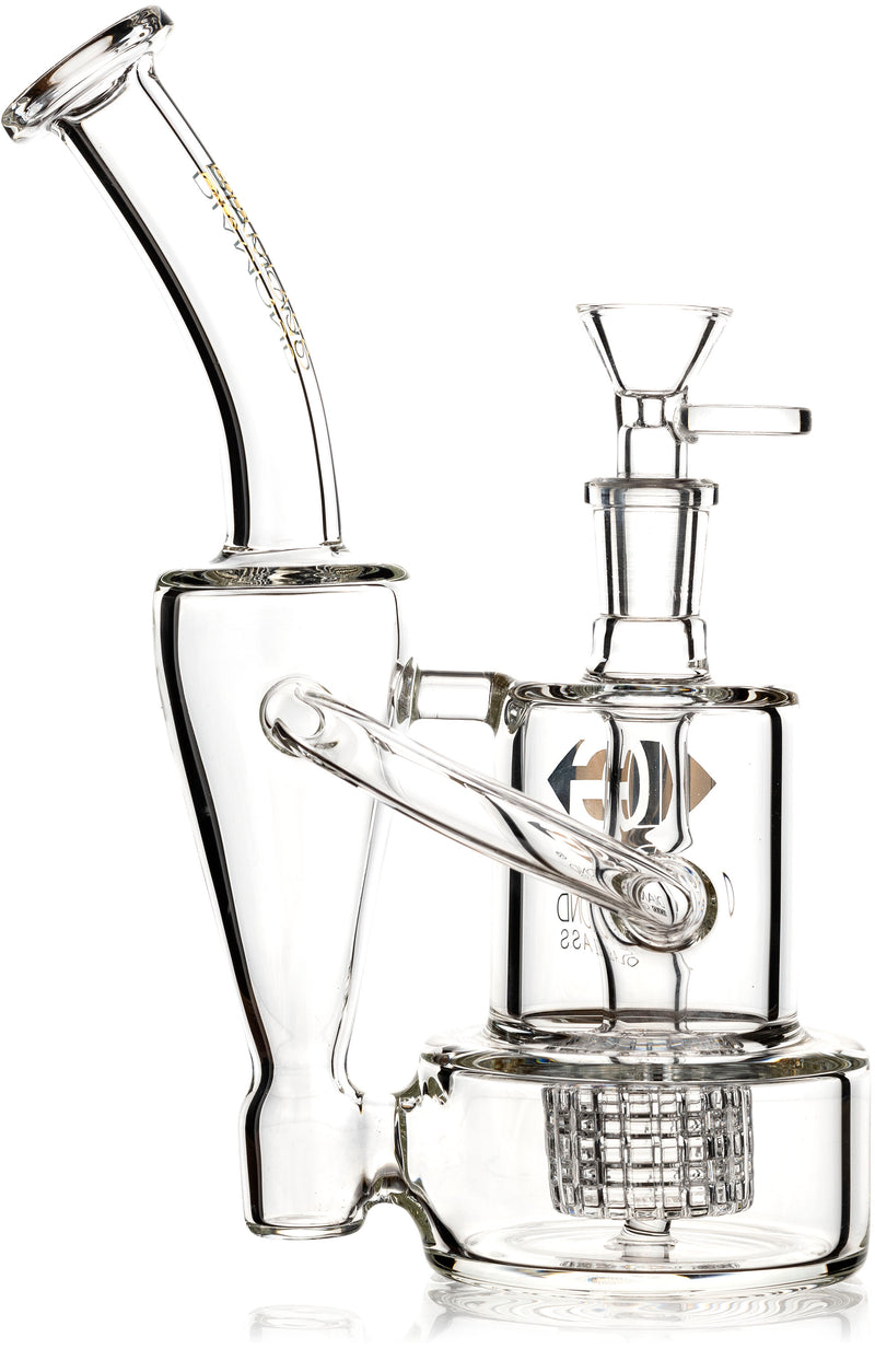 8" Matrix Recycler Rig, by Diamond Glass (free banger included)