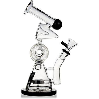 Twin Cylinder Rig, by ICON Glass - BKRY Inc.