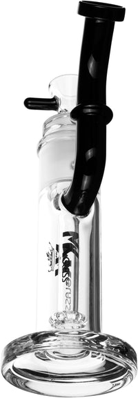 9” Sherlock Removable Stem Showerhead Bubbler, by MK100 Glass
