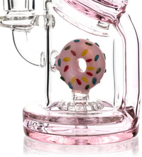 6" Donut Recycler Rig, by Toxic Glass