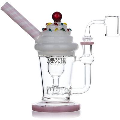 6" Ice Cream Cone Rig, by Toxic Glass