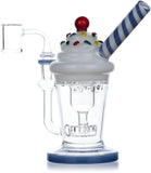 6" Ice Cream Cone Rig, by Toxic Glass