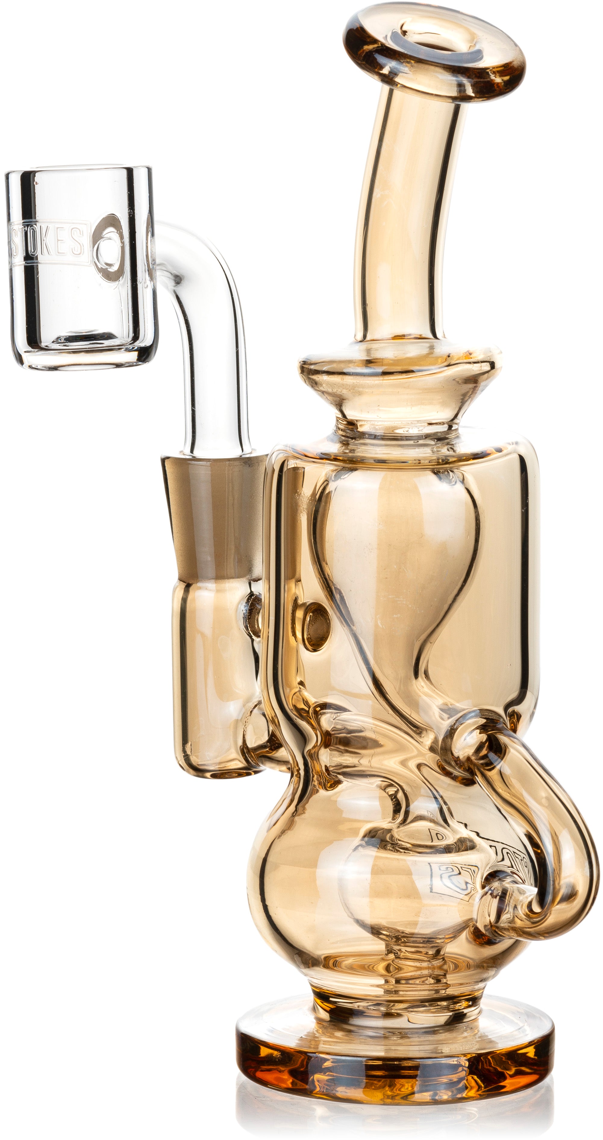 6 Pluto Dab Rig, by Stokes Glass (free banger included) – BKRY Inc.