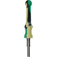 Silicone Honey Straw w/ Titanium Nail