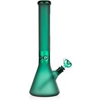 16” Frosted Beaker Bong, by Diamond Glass