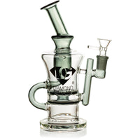 7” Ratchet Incycler Rig, by Diamond Glass (free banger included)