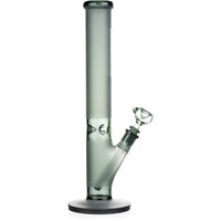 16” Frosted Straight Tube Bong, by Diamond Glass