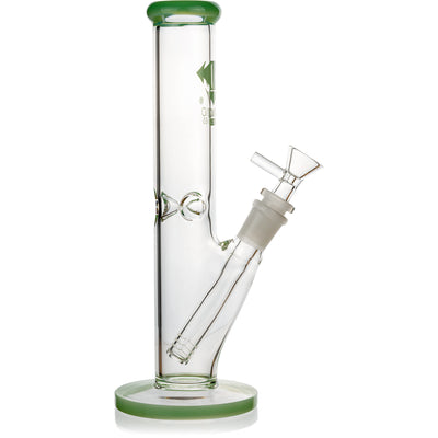 10" Straight Tube Bong, by Diamond Glass