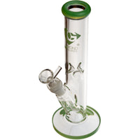 10" Straight Tube Bong, by Diamond Glass