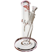 10" Straight Tube Bong, by Diamond Glass