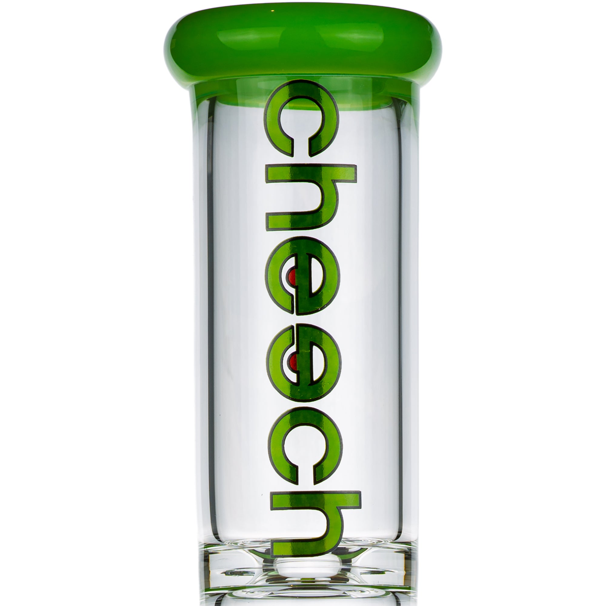 16" Double Honeycomb Ratchet Perc Bong, by Cheech Glass