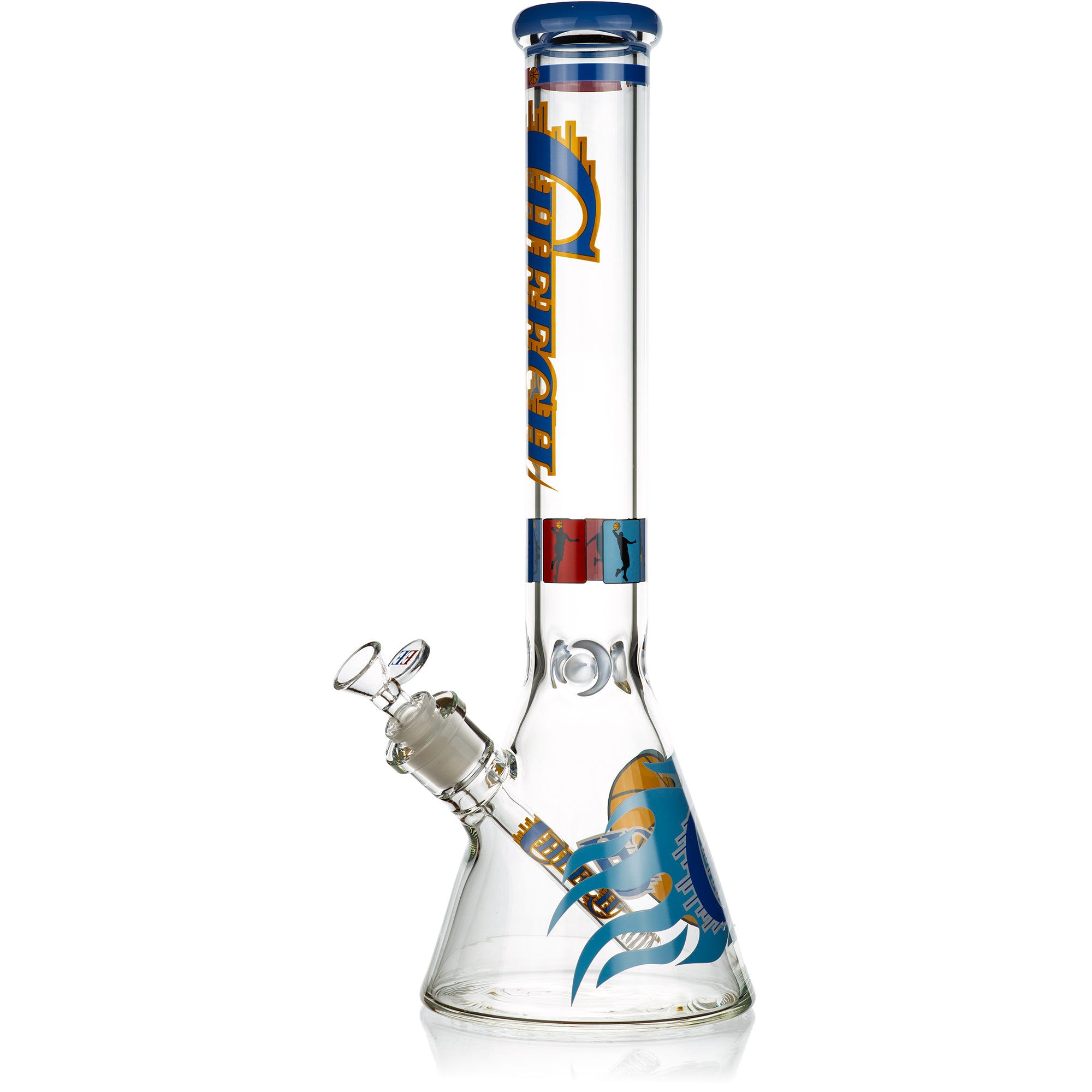 16" Basketball Bong, by Cheech Glass