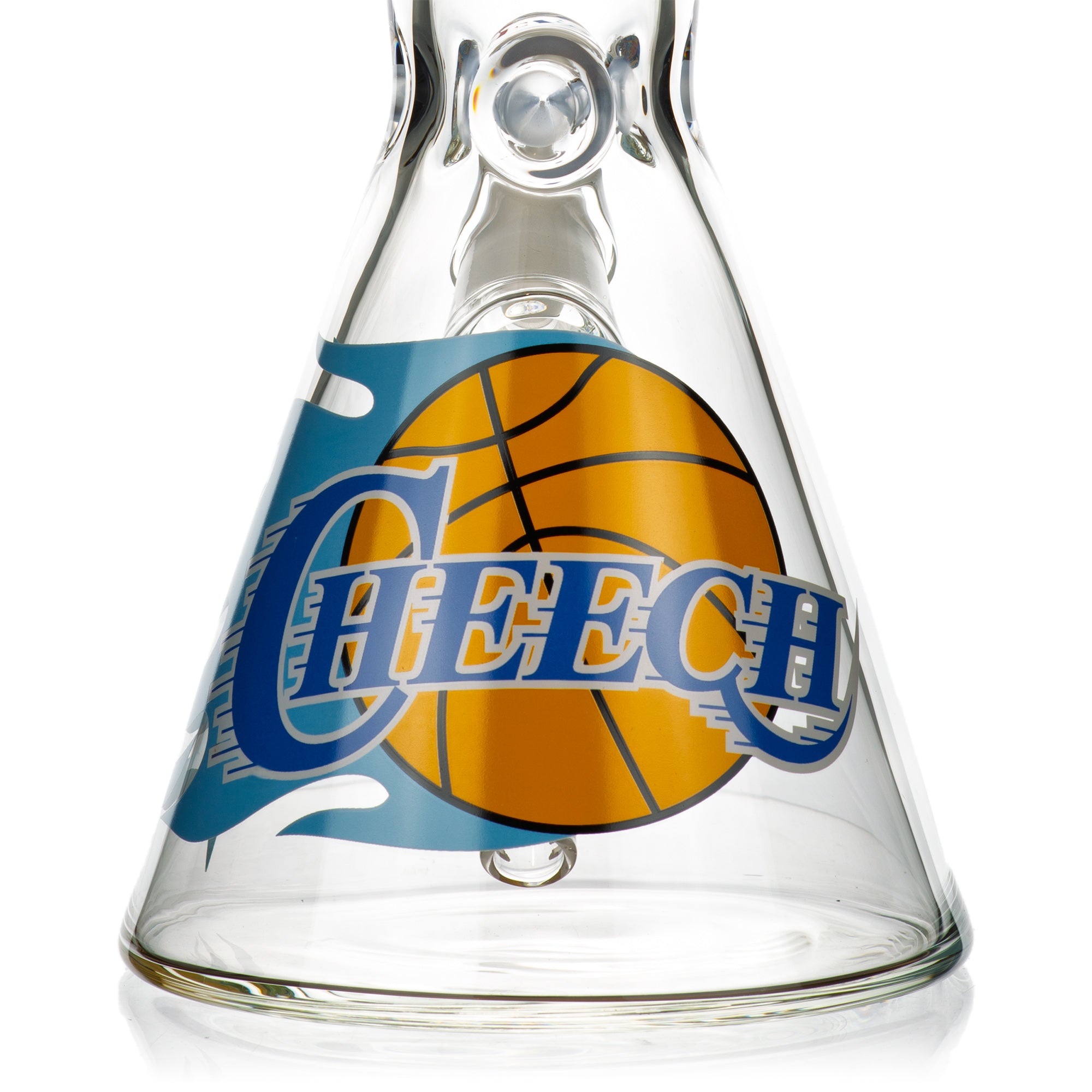 16" Basketball Bong, by Cheech Glass