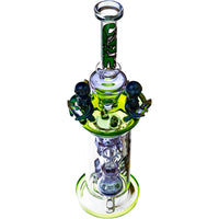 15" Crystal Alien Bong, by Cheech Glass